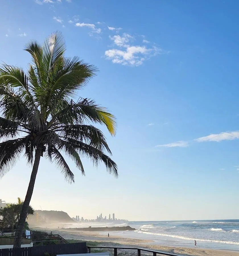 Sunrise On The Beach Gold Coast Australia